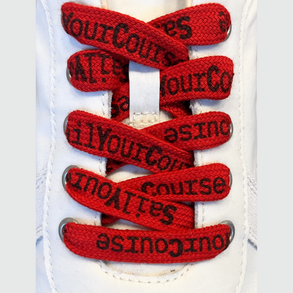 shoelaces RED - 8SYC