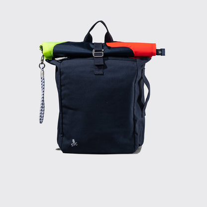 BORNHOLM ISLAND Backpack - blau/signal